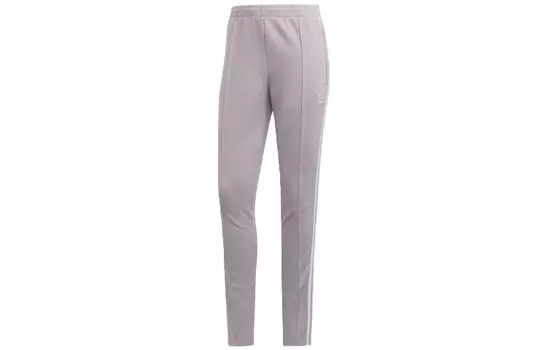 Женские спортивные штаны SST Knit, светло-розовые, фиолетово-серые Adidas Originals