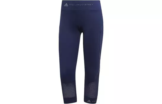 Женские спортивные штаны Stella Mccartney X, темно-синие Adidas Originals