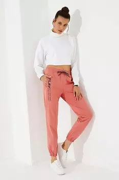 Женские спортивные штаны удобной формы с эластичной резинкой и высокой талией TOMMYLIFE
