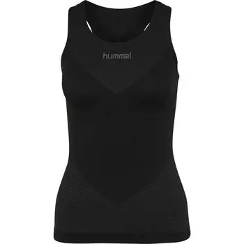 Женские спортивные топы Hml First без швов HUMMEL, черный