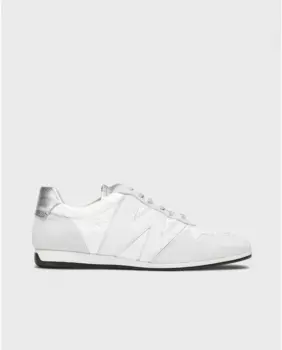 Женские спортивные туфли из коровьей кожи с эластичными шнурками Wonders, белый