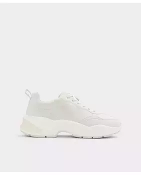 Женские спортивные туфли на шнуровке и с круглым носком Aldo, серый