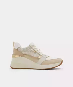 Женские спортивные туфли на шнуровке и с круглым носком Aldo, белый