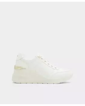 Женские спортивные туфли на шнуровке и с круглым носком Aldo, белый