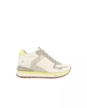 Женские спортивные туфли на внутренней танкетке белого цвета Gioseppo, белый