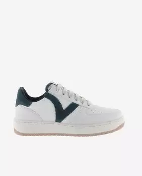 Женские спортивные туфли с эффектом кракелюра и деталями контрастного цвета Victoria, индиго