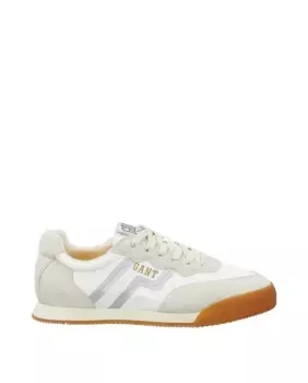 Женские спортивные туфли с цветными деталями и шнуровкой Gant, белый