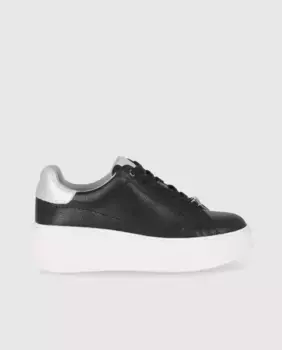 Женские спортивные туфли с круглым носком и шнуровкой Chika10, черный