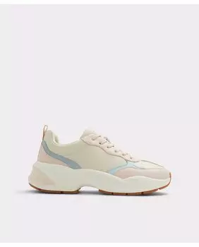 Женские спортивные туфли с круглым носком и шнуровкой Aldo, бежевый