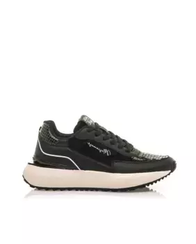 Женские спортивные туфли с металлическими деталями и толстой подошвой Mariamare, черный