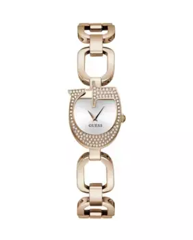 Женские стальные часы Gia GW0683L3 с ремешком из розового золота Guess