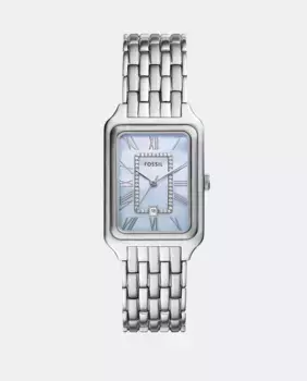 Женские стальные часы Raquel ES5402 Fossil, серебряный