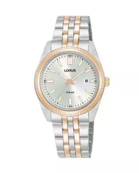 Женские стальные женские часы RJ282BX9 с серебряным ремешком Lorus, серебряный