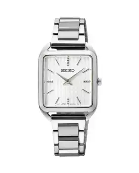 Женские стальные женские часы SWR073P1 с серебряным ремешком Seiko, серебряный