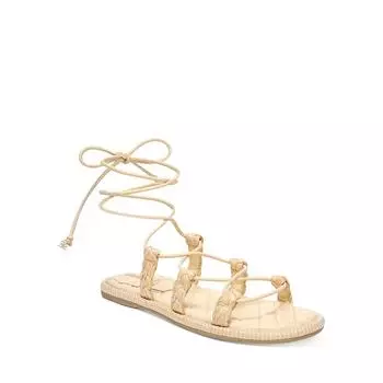 Женские стеганые гладиаторские сандалии Zariah 2 со шнуровкой Sam Edelman, цвет sand
