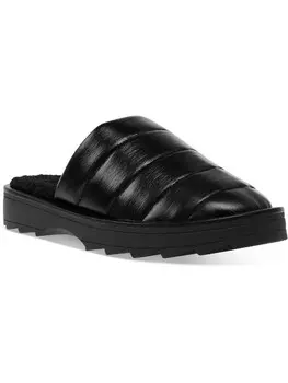 Женские стеганые шлепанцы на подкладке из искусственного меха Chex Steve Madden, черный