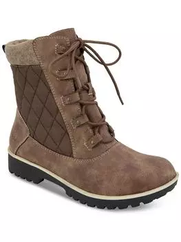 Женские стеганые водонепроницаемые ботинки Fargo JBU by Jambu, цвет tobacco