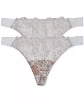 Женские стринги Entice Front Lace 3 шт. в упаковке Skarlett Blue, белый