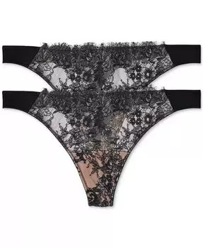 Женские стринги Entice Front Lace 3 шт. в упаковке Skarlett Blue, мультиколор