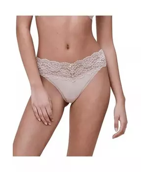 Женские стринги Goddess с кружевной отделкой Skarlett Blue, белый