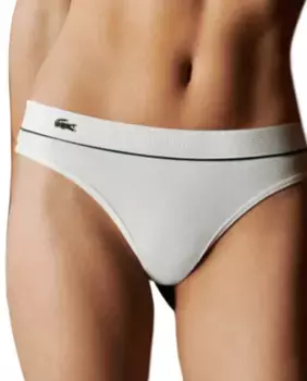 Женские стринги Lacoste, белый
