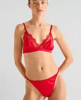 Женские стринги с эластичными бретелями Scalpers, красный