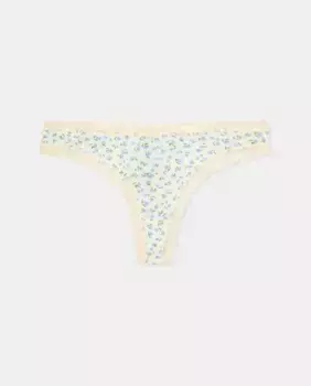 Женские стринги с принтом nfasis, синий