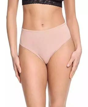 Женские стринги с высоким вырезом Your Fit Hanky Panky, коричневый