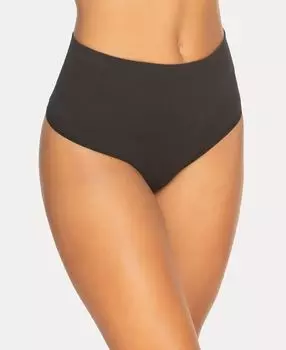 Женские стринги-стринги Fusion с корректирующей талией Felina, черный