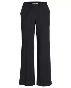 Женские струящиеся брюки-палаццо Jack & Jones, черный