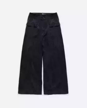 Женские струящиеся брюки с простыми карманами Bimba y Lola, черный