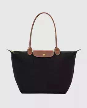 Женские сумки через плечо Le Pliage Original в размере L Longchamp, чёрный