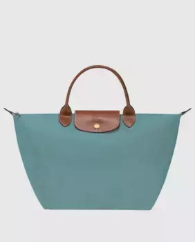 Женские сумки Le Pliage Original в размере M Longchamp, голубой