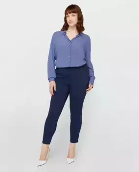 Женские суперэластичные джеггинсы из вискозы ecovero Fiorella Rubino, синий