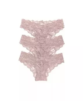 Женские супермягкие бикини Chikini с низкой посадкой Goddess, набор из 3 шт Skarlett Blue, белый