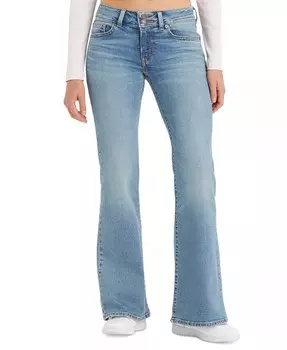 Женские супернизкие расклешенные джинсы Levi's, синий