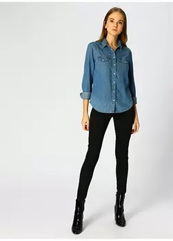 Женские суперузкие джинсовые брюки Levis