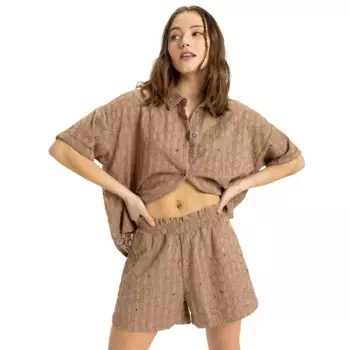 Женские сувенирные шорты Chaser Roxy, бежевый