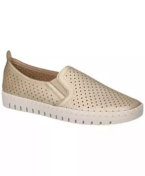 Женские свежие кроссовки Slip On Easy Street, коричневый/бежевый