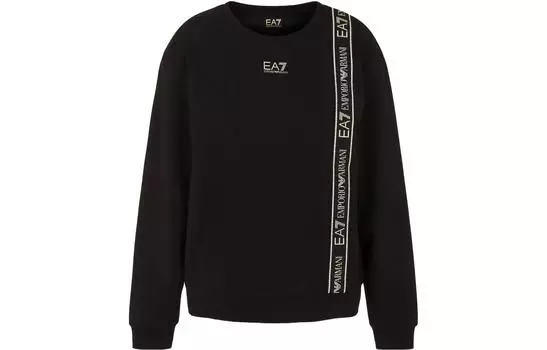Женские свитшот EA7 EMPORIO ARMANI, черный