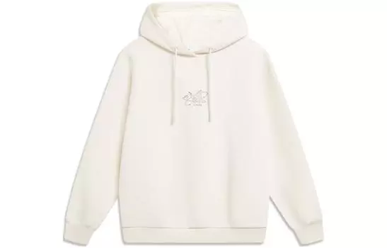 Женские свитшот из коллекции Sports Life цвета экрю LINING, Ecru
