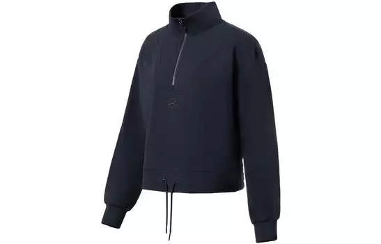 Женские свитшот серии Fitness, глубокий аквамарин LINING, Deep Aquamarine