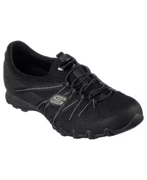 Женские свободные байкерские кроссовки Lite Relive Casual от Finish Line Skechers, черный