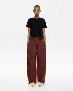 Женские свободные брюки свободного покроя Bimba y Lola, коричневый