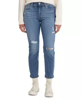 Женские свободные джинсы-бойфренды с зауженными штанинами Levi's