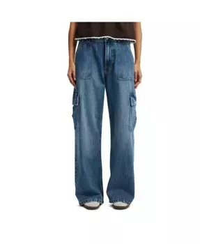 Женские свободные джинсы-карго COTTON ON, синий