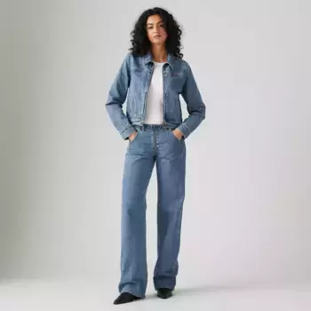 Женские свободные джинсы Low Levi's, цвет Treat Me Nice - Medium Wash