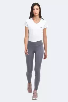 Женские тайтсы для фитнеса PUNK антрацитового цвета SLAZENGER