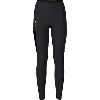 Женские тайтсы для побега Vaude, черный