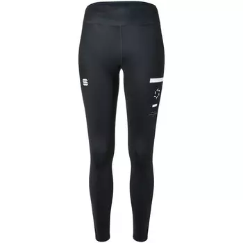 Женские тайтсы Squadra Sportful, черный